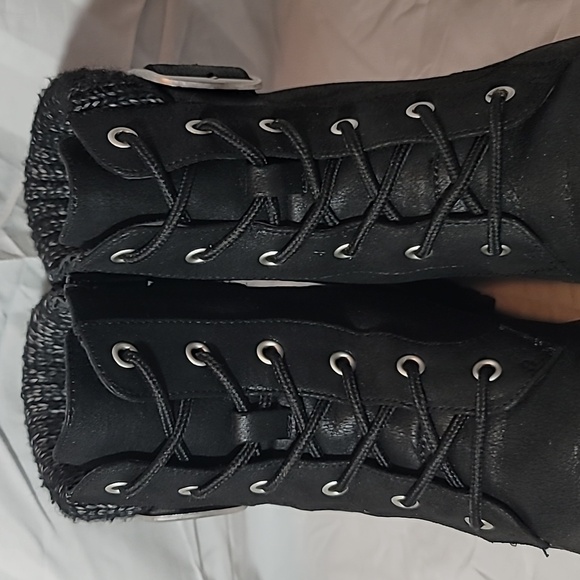 CLIFFS BY WHITE MOUNTAIN Mentor Block Heeled Lace-Up Ankle Bootie Size 7 Women's - Picture 8 of 14